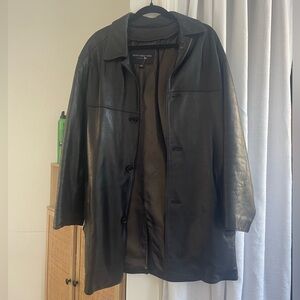 Oversized 100% Leather Jacket
